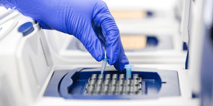DNA testing in a hong kong laboratory